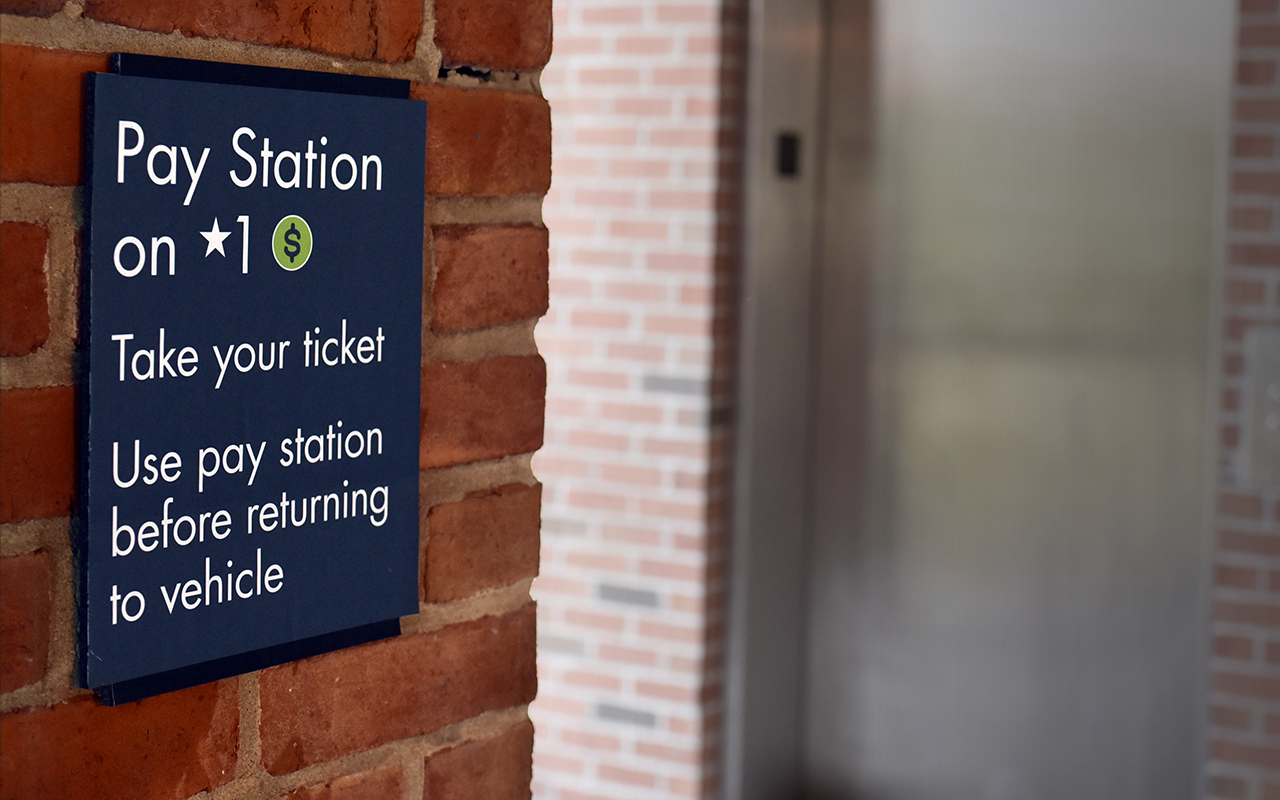 pay station on 1