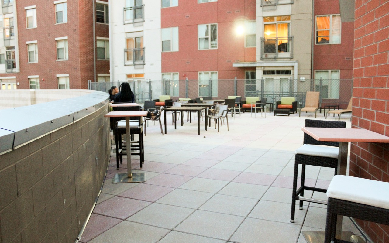 U Square courtyard