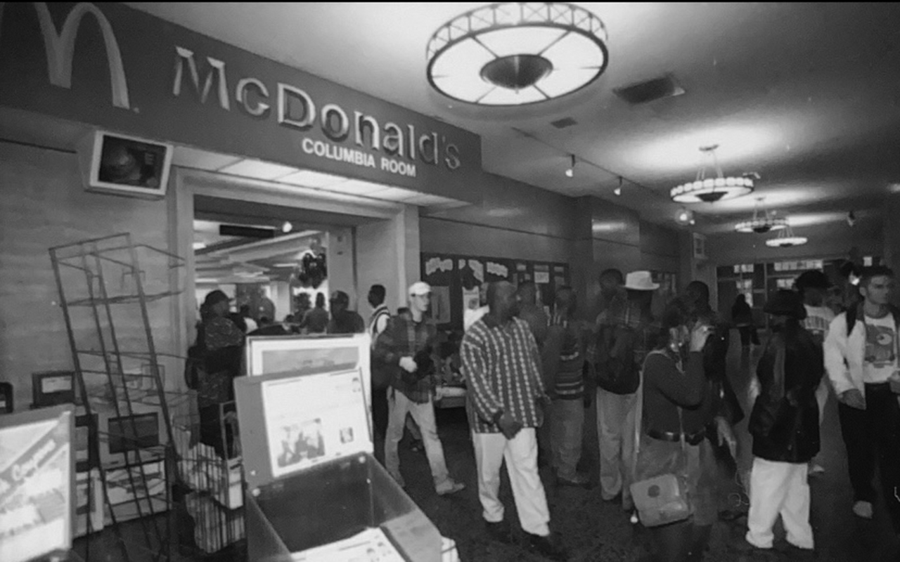 McDonald's restaurant is very popular with students