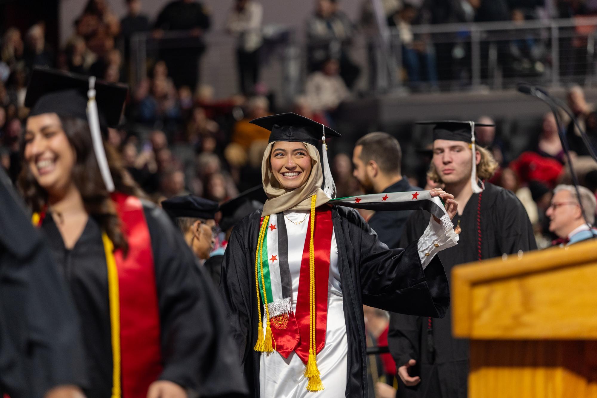 Example of what to wear to UC Commencement