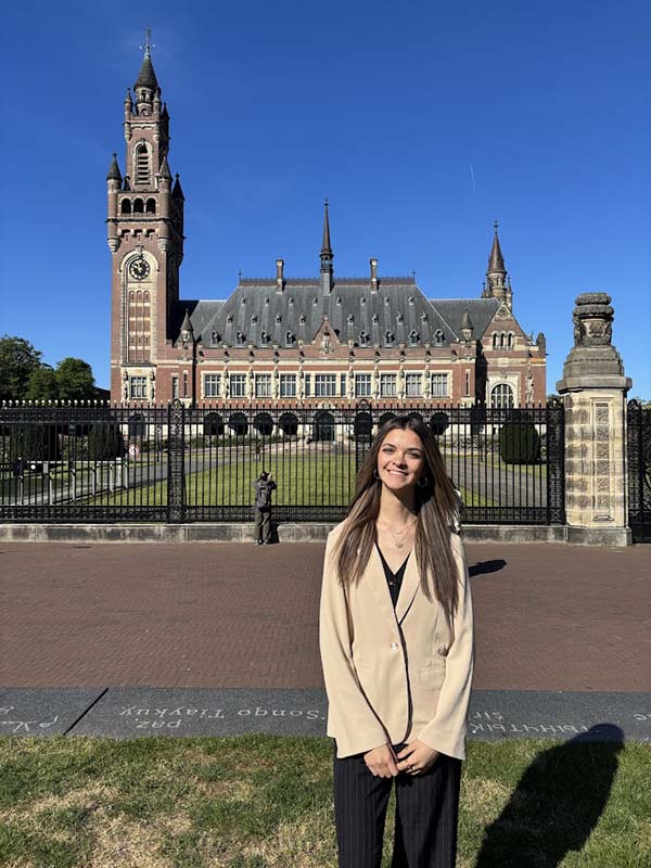 Avery Cook-Porter on a study tour