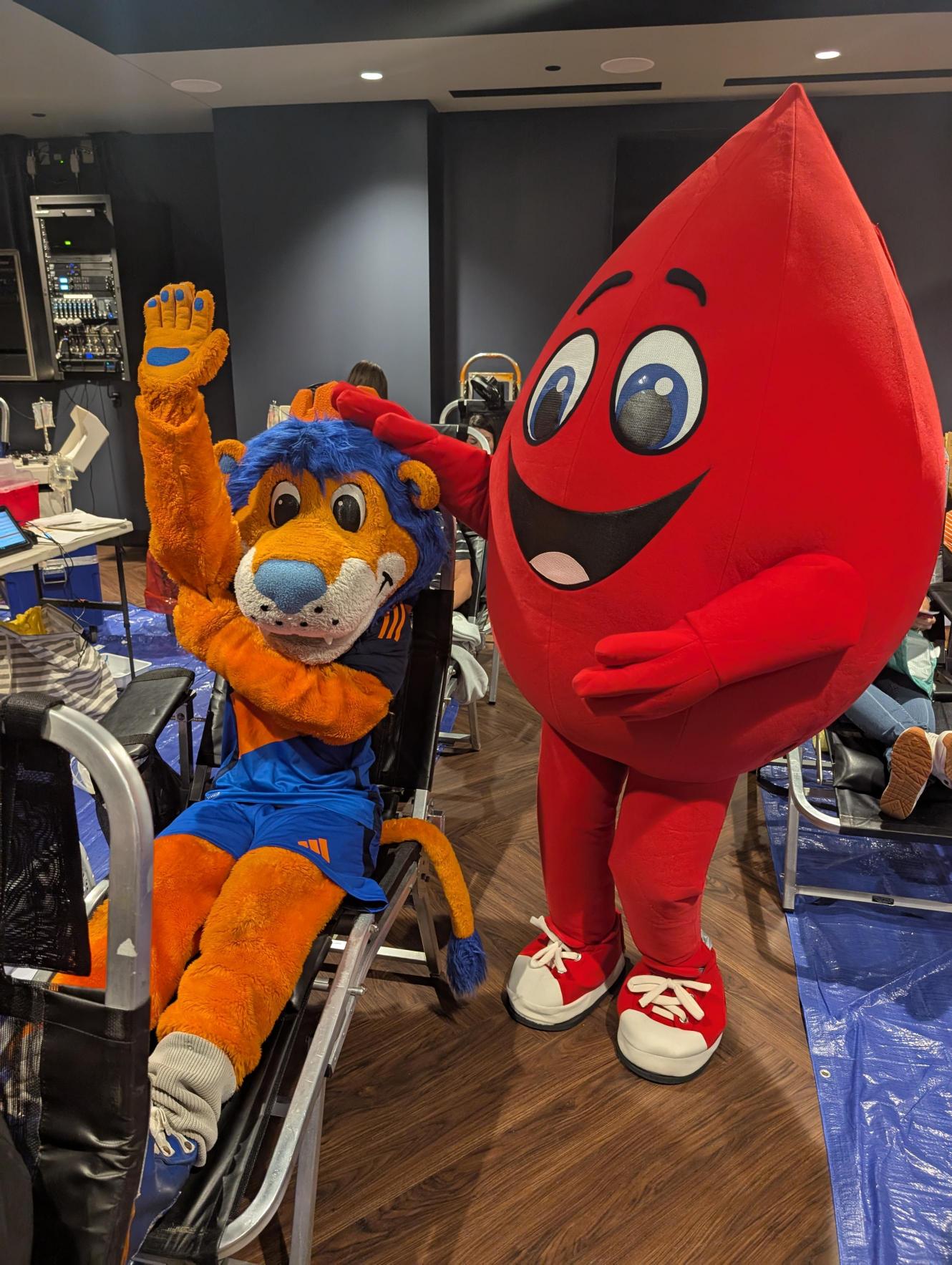 Gary and Buddy at the FCC Drive in May