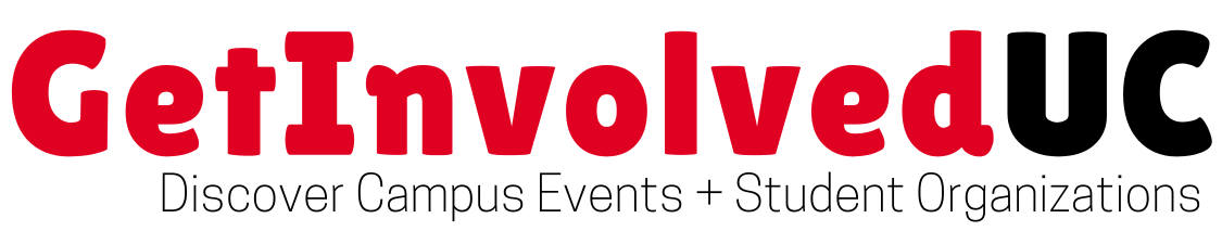Text Logo of GetInvolvedUC 