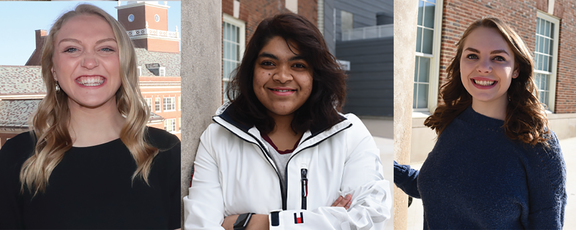 Hannah McJessey, Aratrika Pan and Kayla French