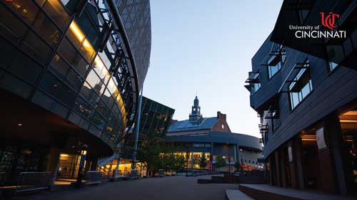 UC Campus buildings Zoom background