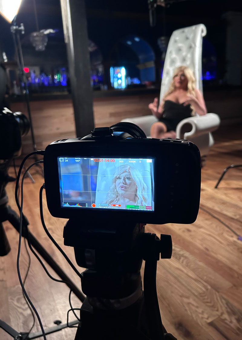 Behind the scenes of "In Full Bloom"