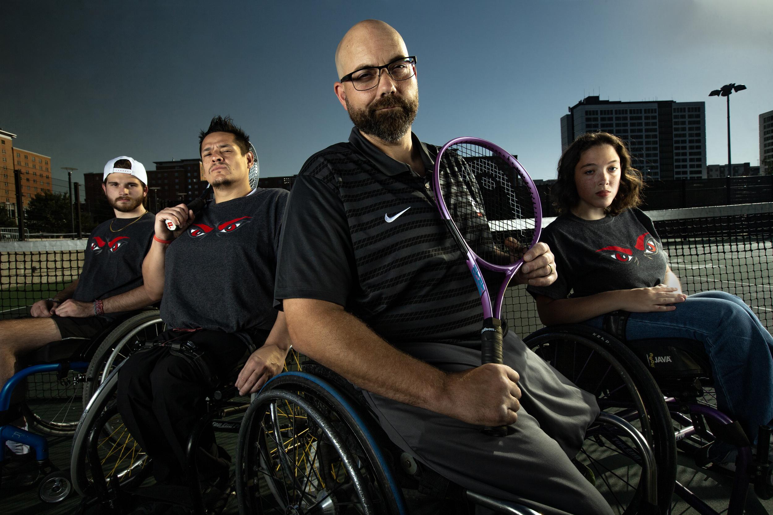 University of Cincinnati's Adaptive Tennis Team