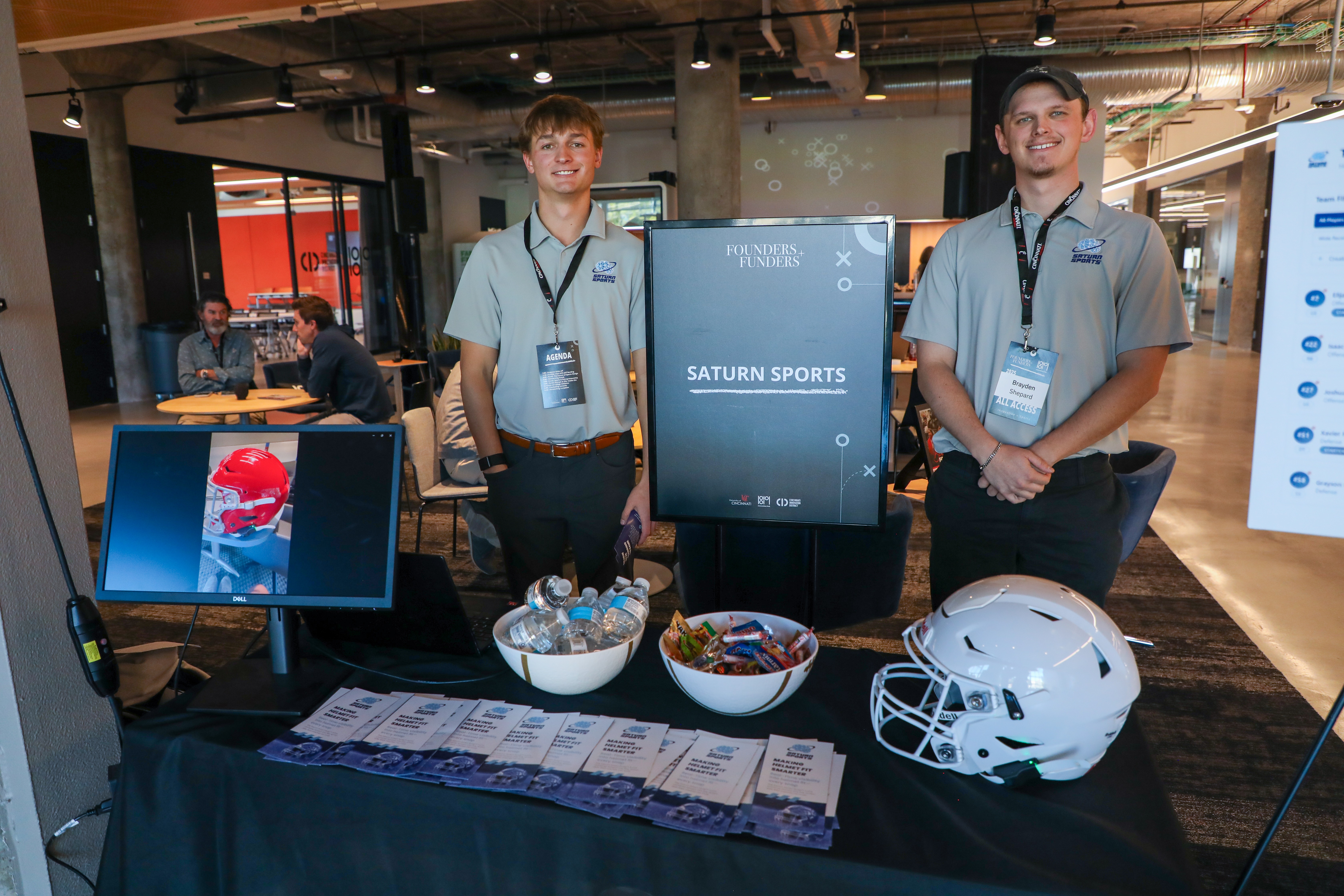 Saturn Sports Founders: Brayden Shepard and Hank Veeneman. Photo/