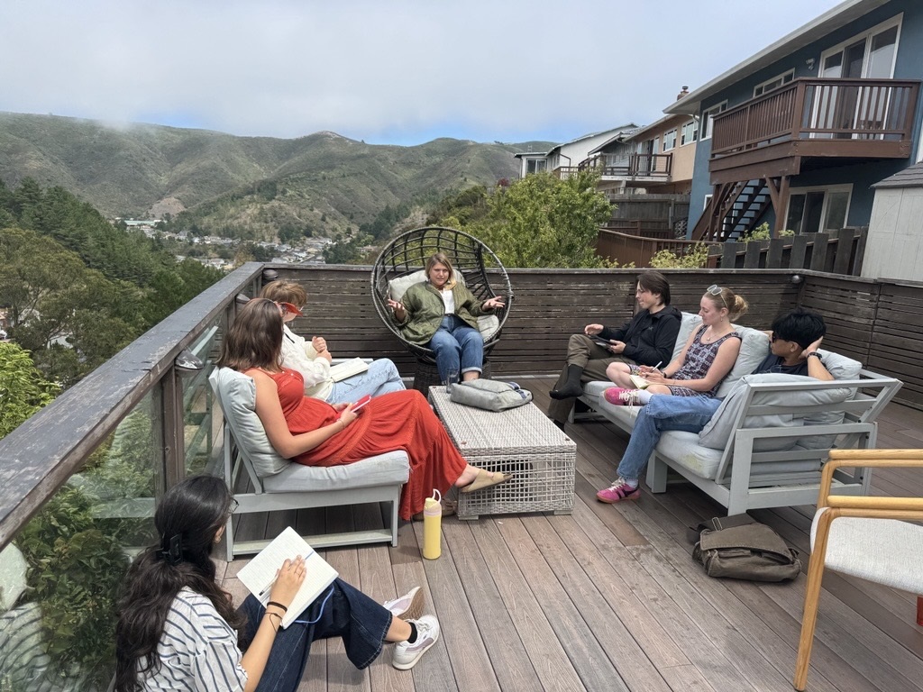 NIS students enjoy some time to relax. Photo/Sydney Mauk