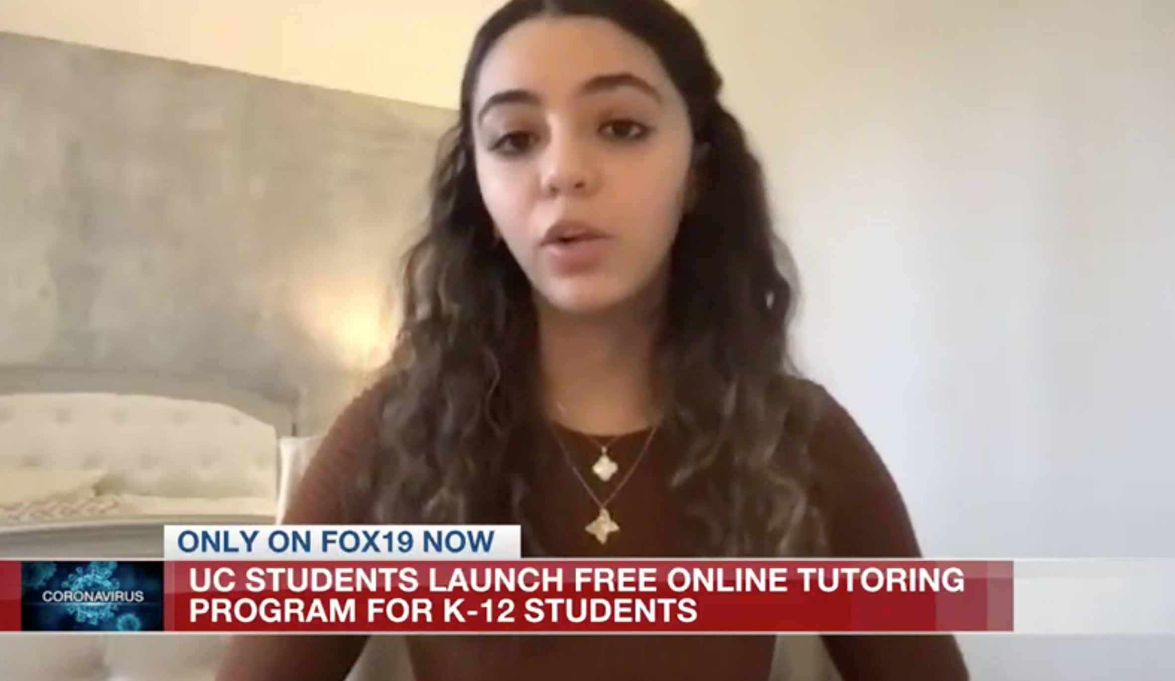 Noor Ghuniem on television