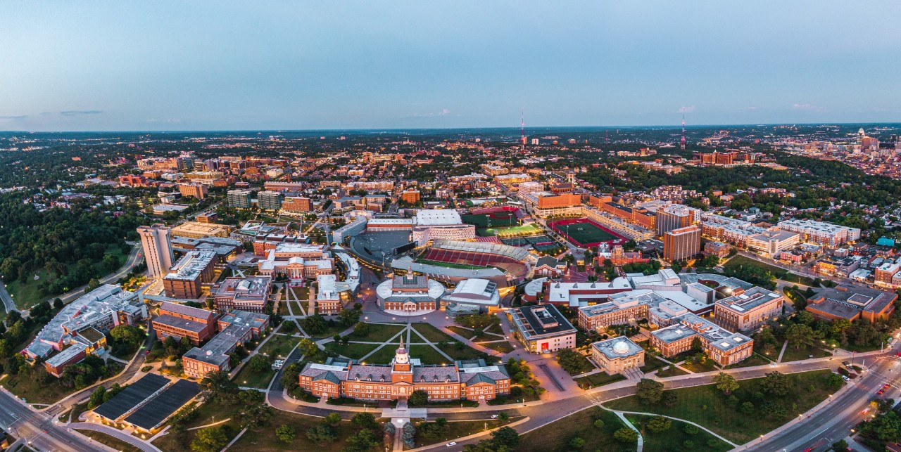 View of UC's campus