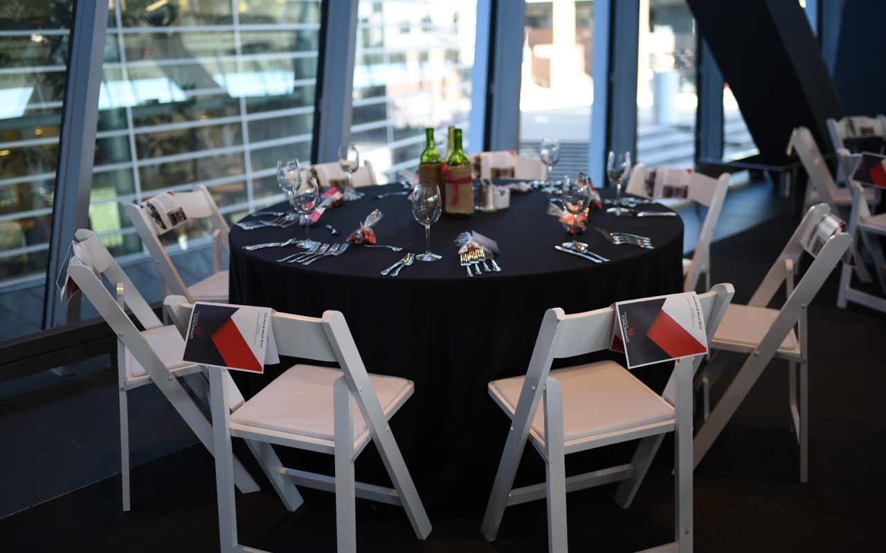 Mixed fresh vegetables arrange in a container for a buffet