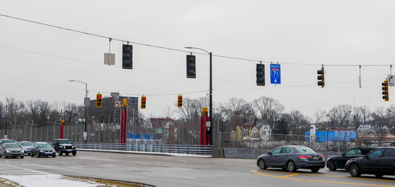 view of intersection