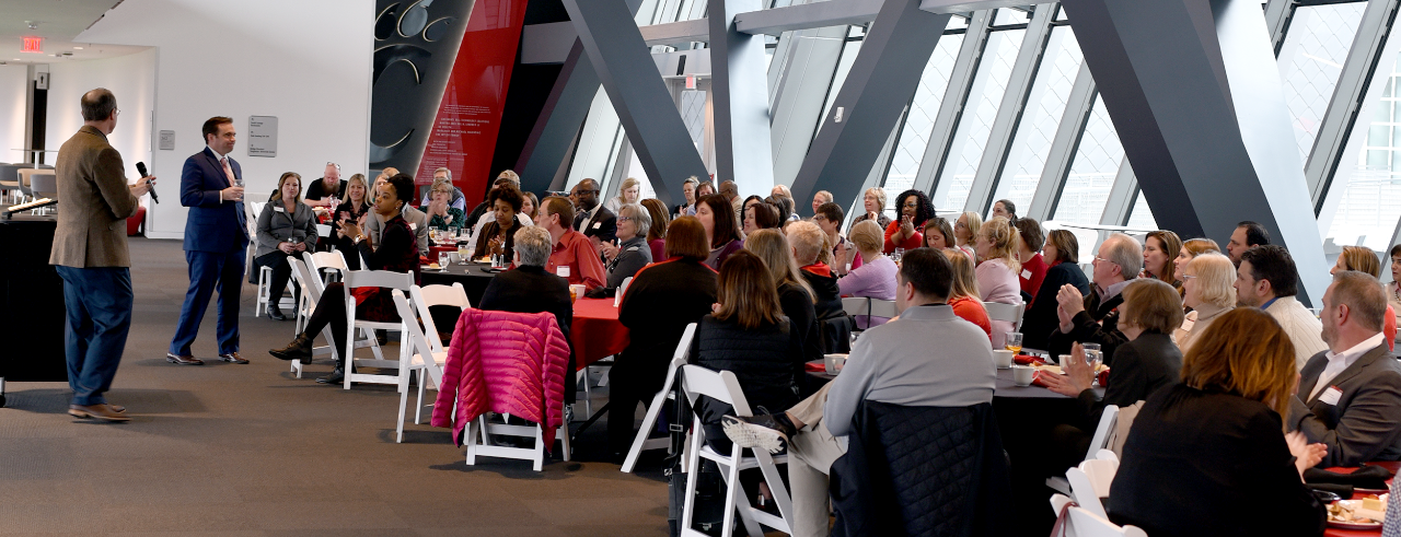 Photo of meeting event in West Pavilion