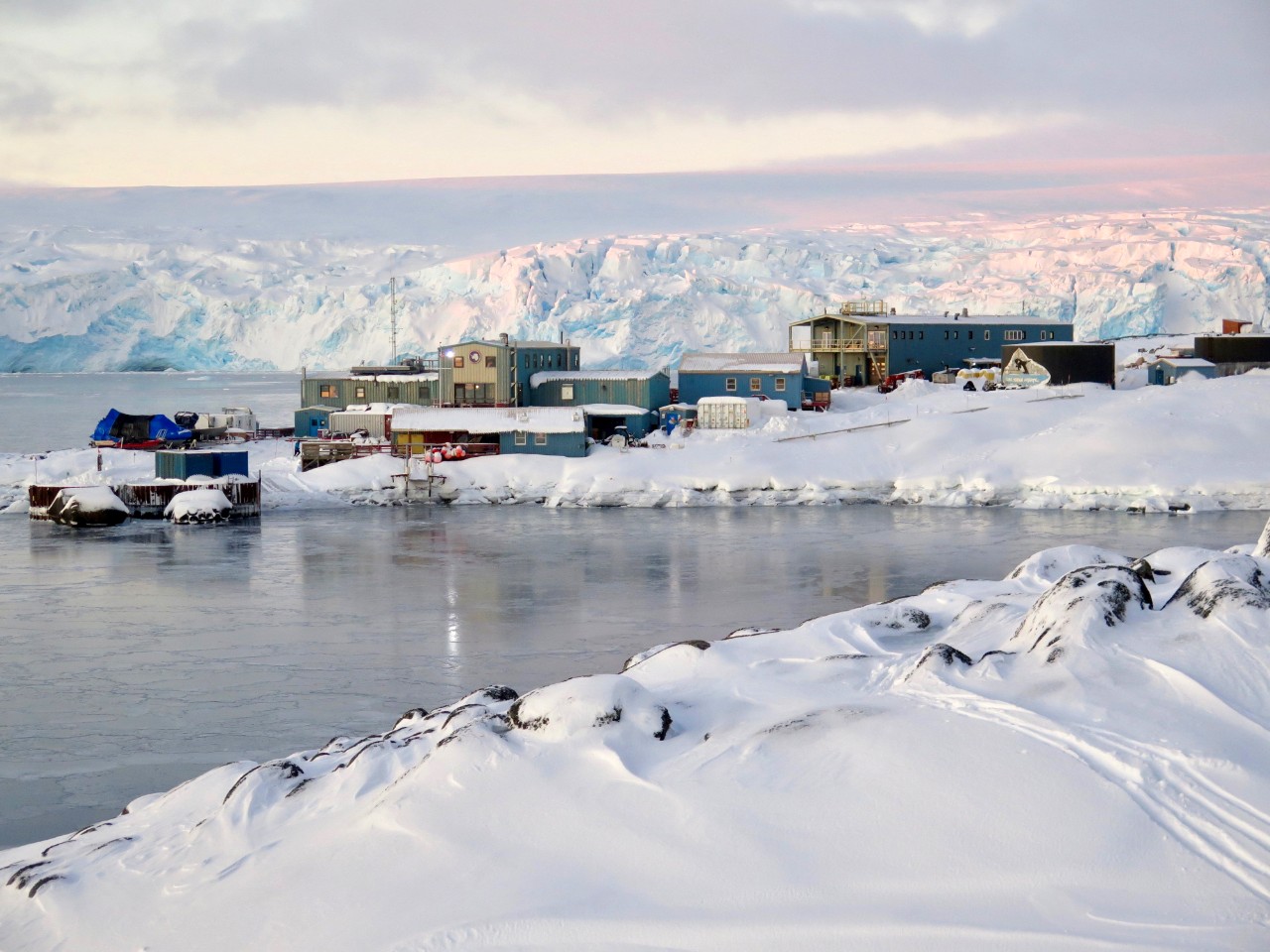 Palmer Station in Antarctica