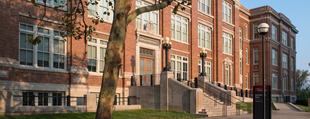 Kowalewski Hall is home to the UC College of Pharmacy