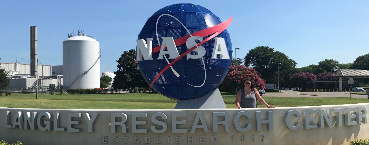 Autumn Tyler at NASA in Langley, Virginia