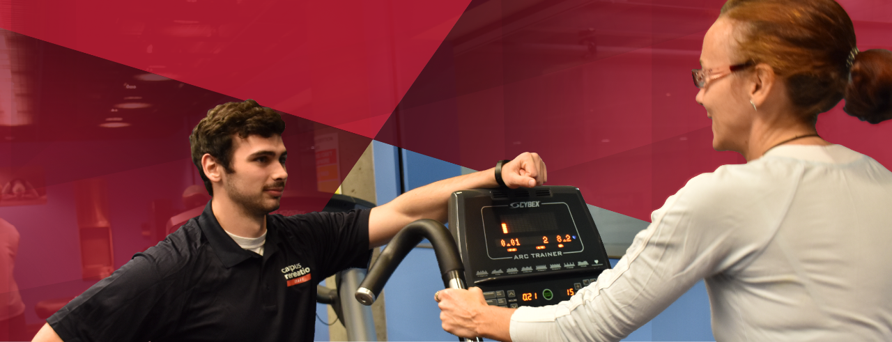 Working out with a personal training