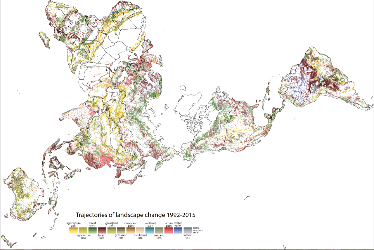 UC's global map of landscape change