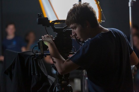 Digital Media Collaborative major Caleb Smiley