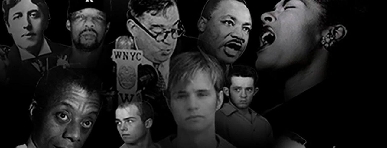 A collage of historical figures from American history.