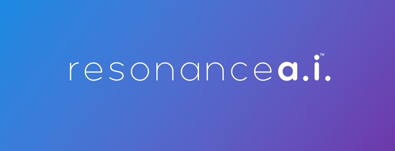 Resonance AI's graphic artwork