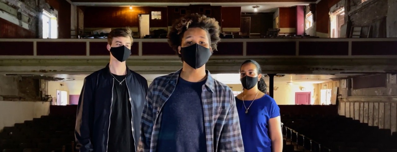 Three CCM freshman musical theatre majors perform in Cincinnati's Imperial Theatre.