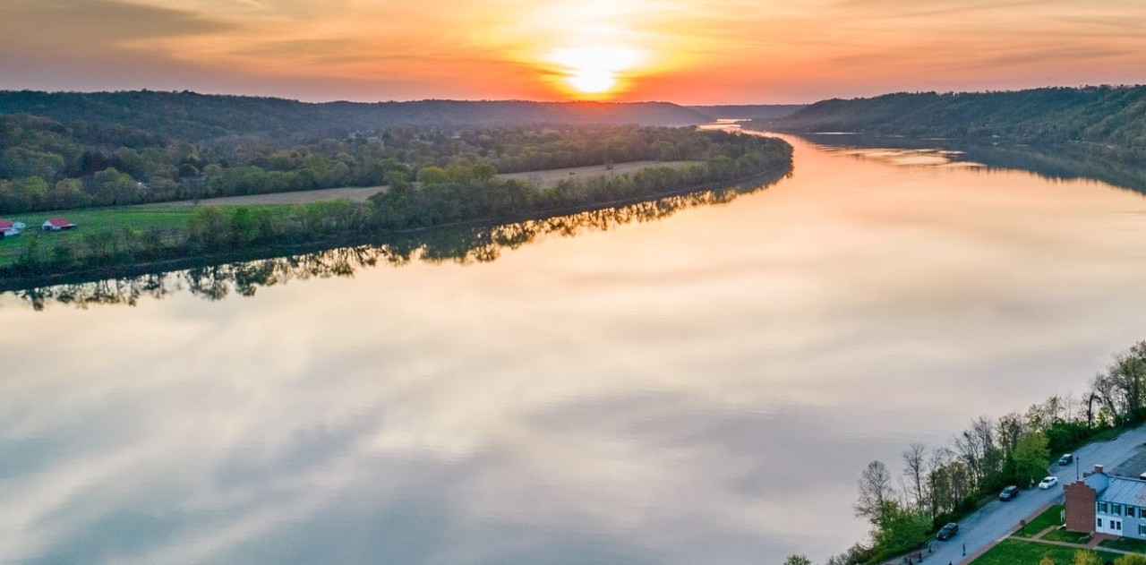 view of the Ohio River