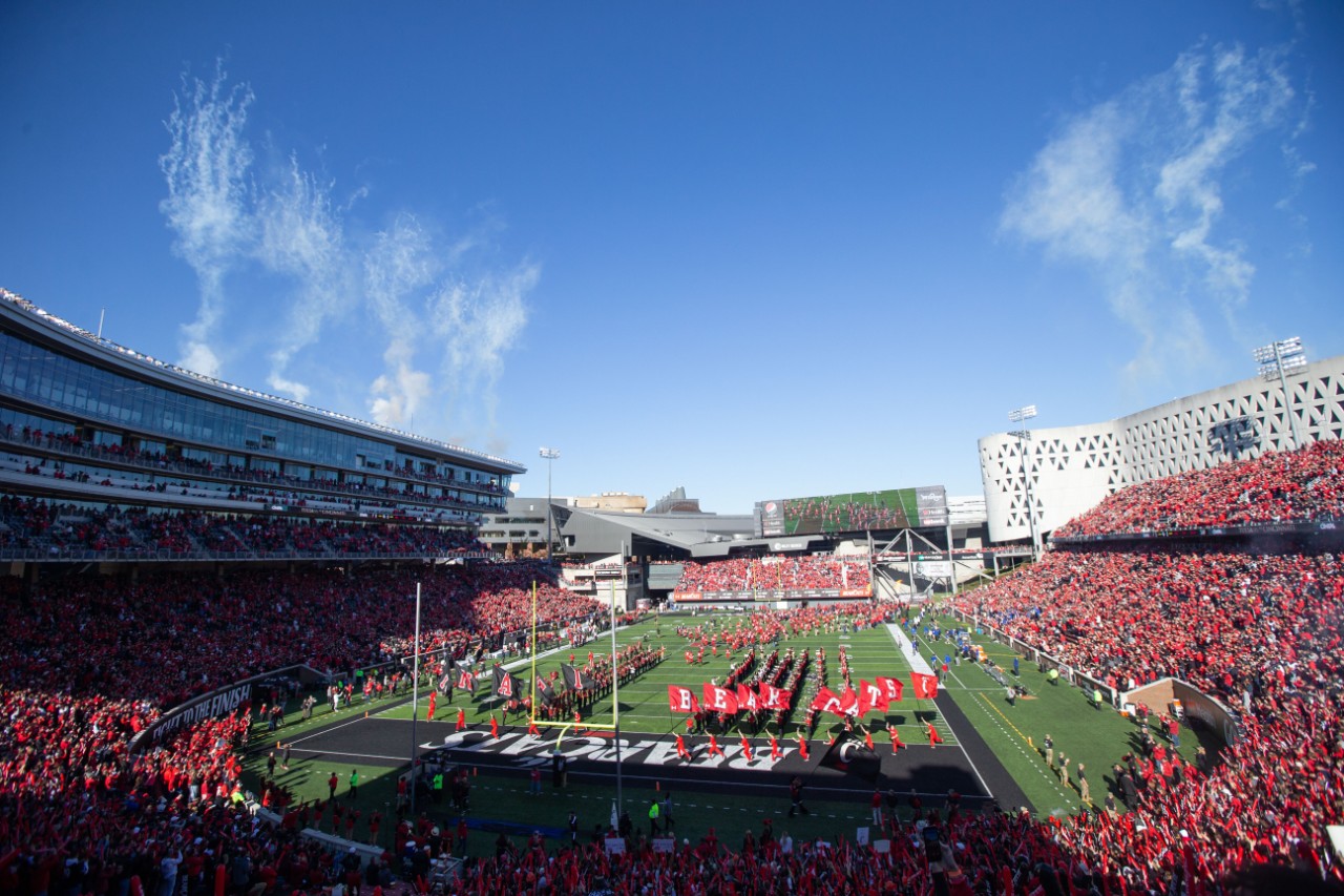 The Homecoming football game pitting the University of Cincinnati against the University of Tulsa drew a sellout crowd to Nippert Stadium. 