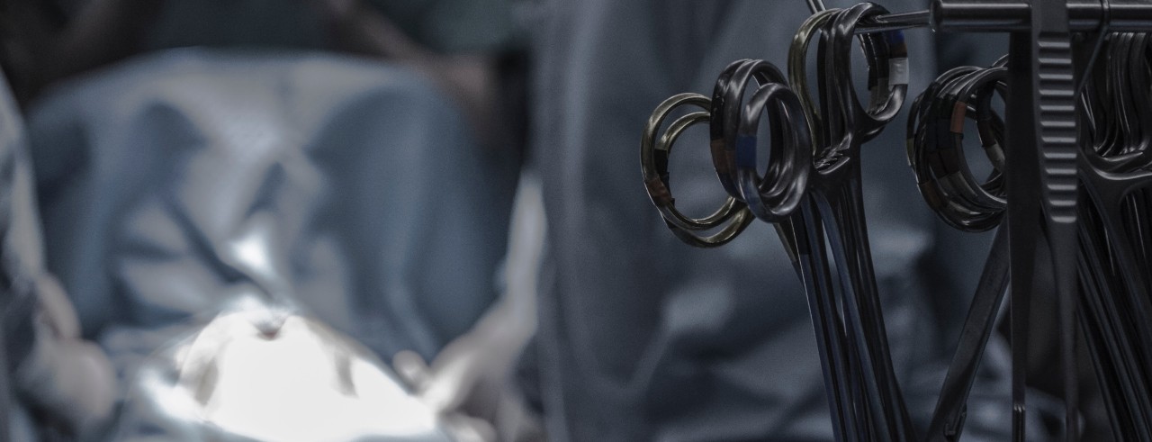 Surgical tools in an operating room