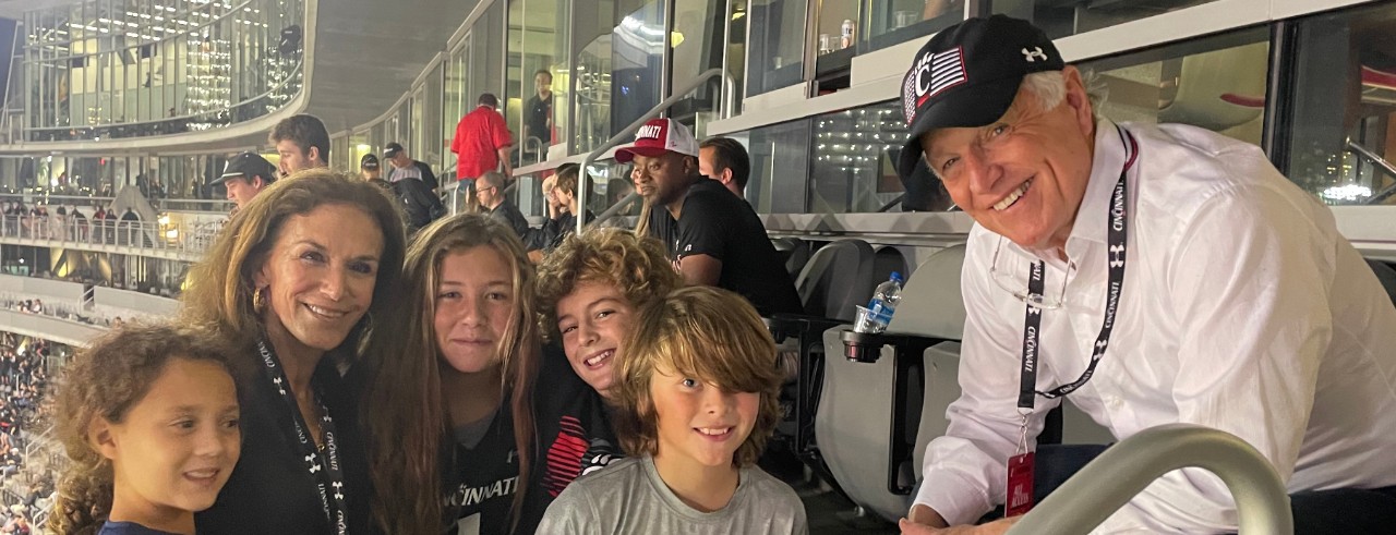 sheakley family at Nippert