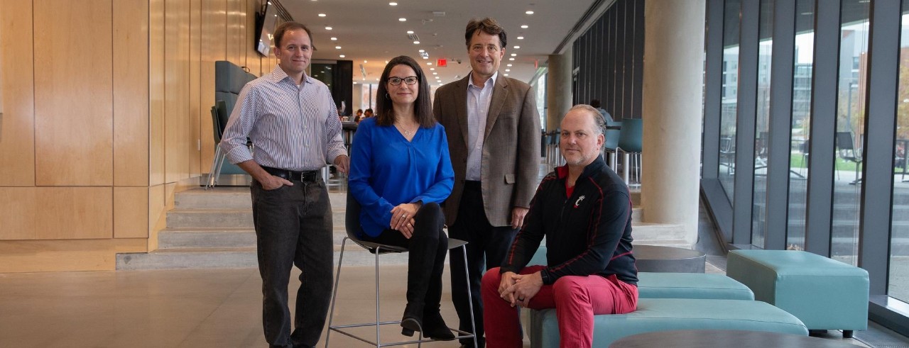 Craig Froehle, Jennifer Barlow, Mike Wagner and Rhett Brymer