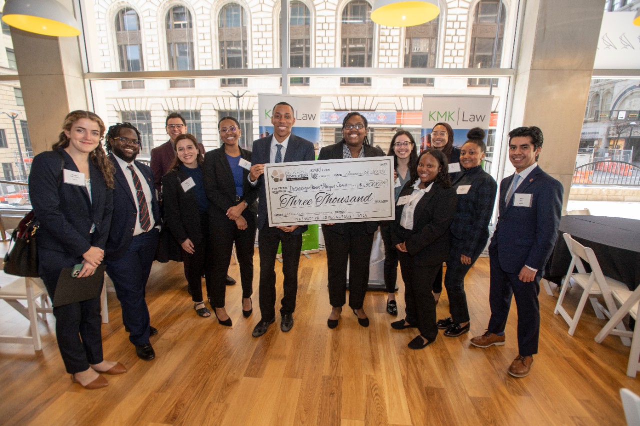 UC Law students at the 2023 Diversity Case Competition