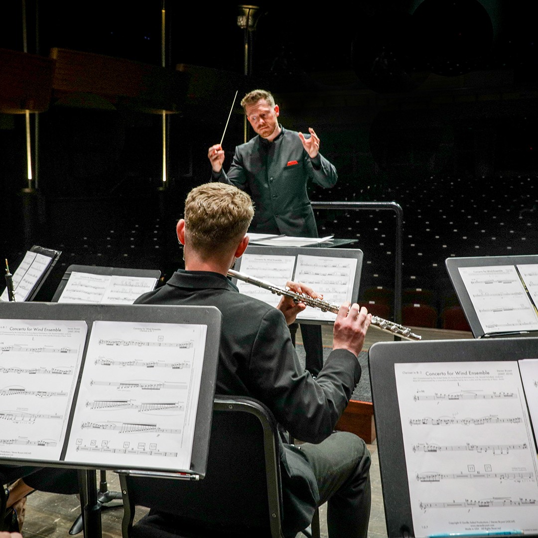 CCM Wind Symphony. Photo/ Mark Lyons