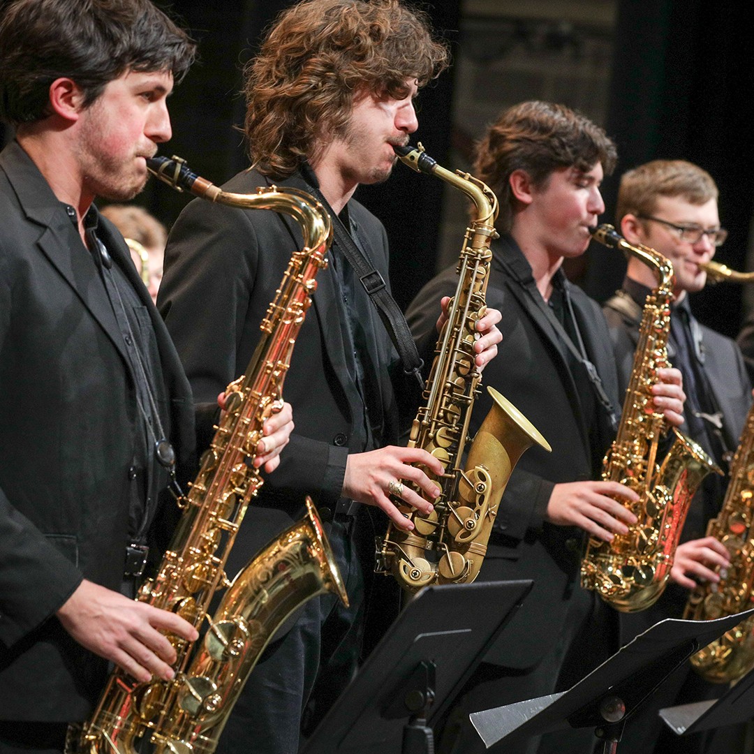 CCM Jazz Orchestra performs at Corbett Auditorium