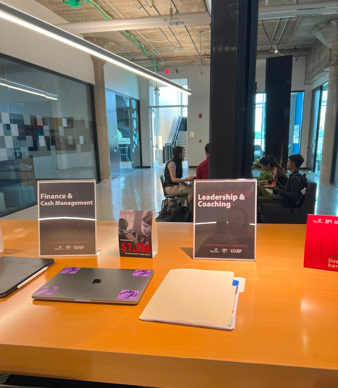 Signage for 1000Zebras event.