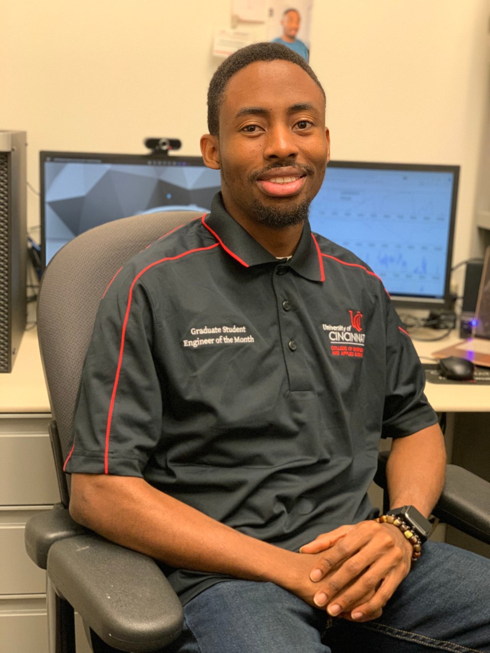 Oluwaseun Adekoya is a graduate student at the University of Cincinnati 
