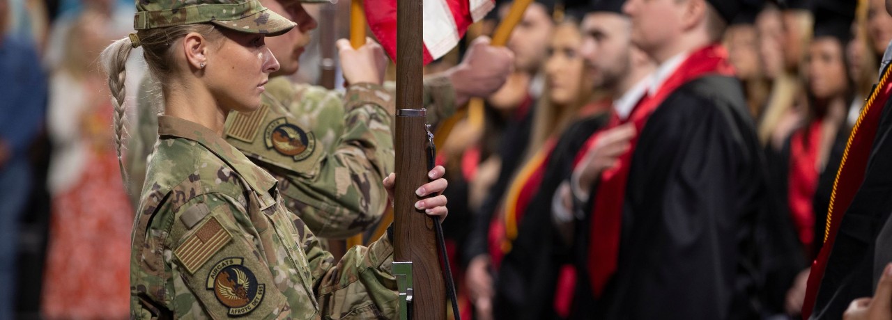 Aircats AFROTC at UC Spring 2024 Commencement