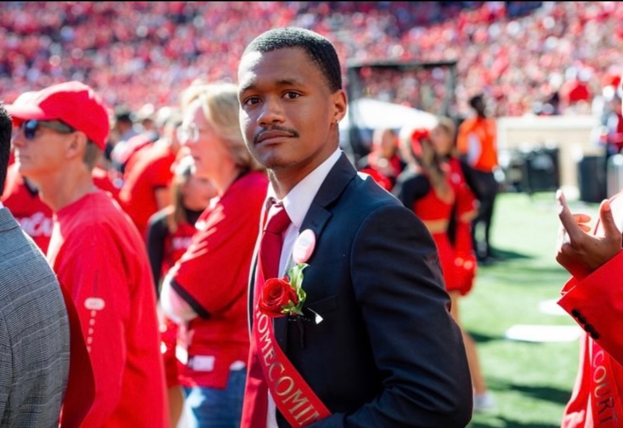 Khalid Davis at Homecoming