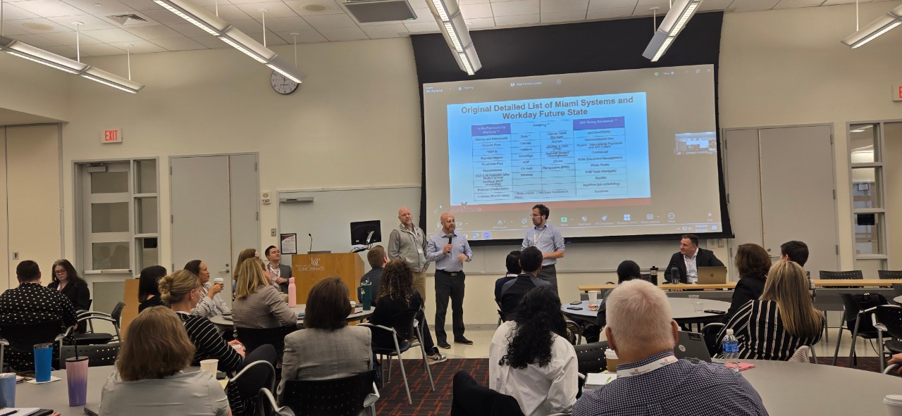 Speakers from Miami University 