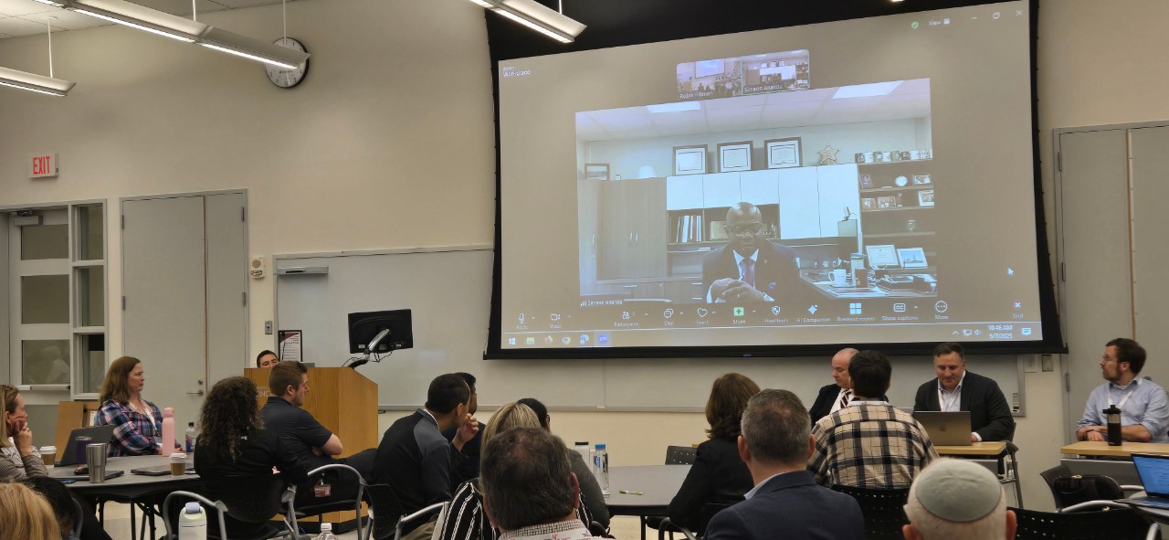 Speaker Simeon Ananou from Stony Brook University