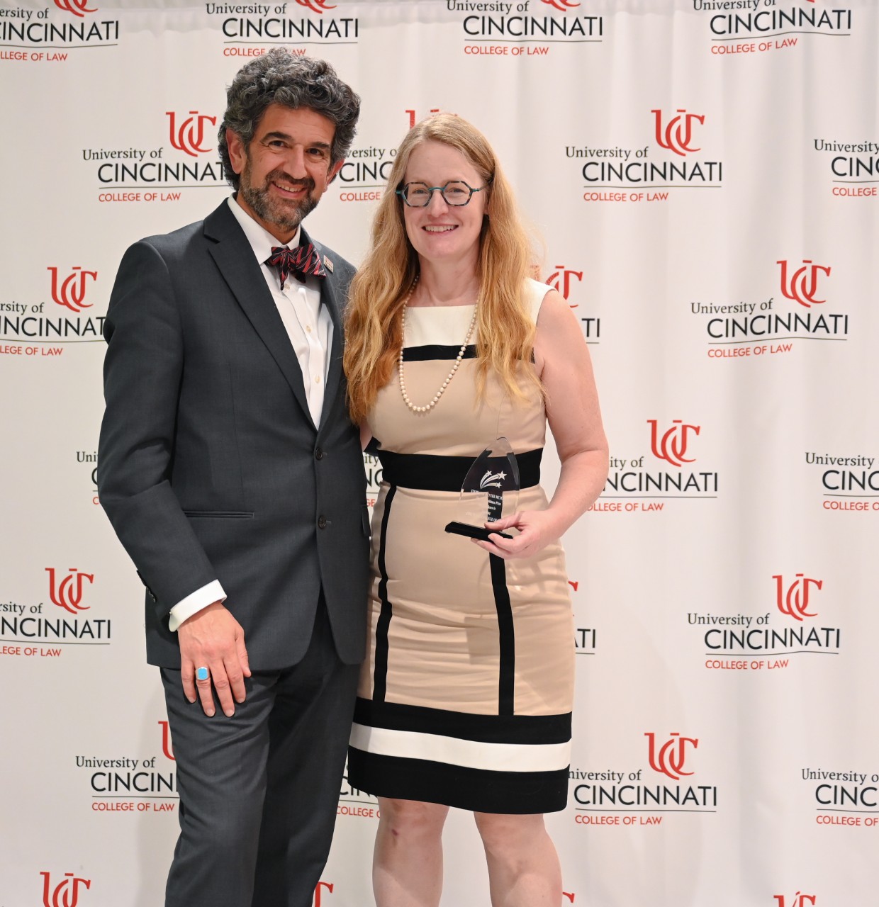 Dean Haider Hamoudi and Professor Stephanie McMahon