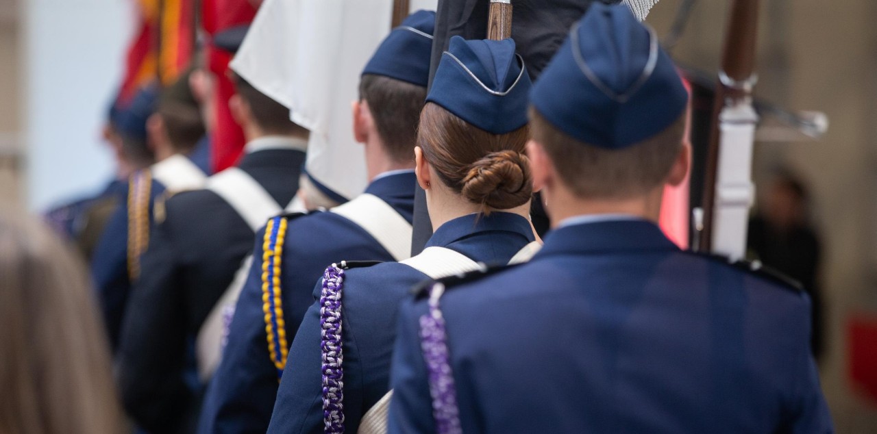 Veterans Day ceremony on UC campus 2024