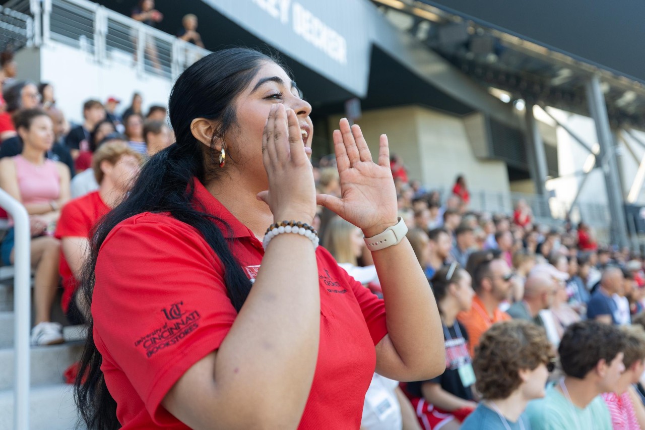 Orientation session for incoming first-year students.