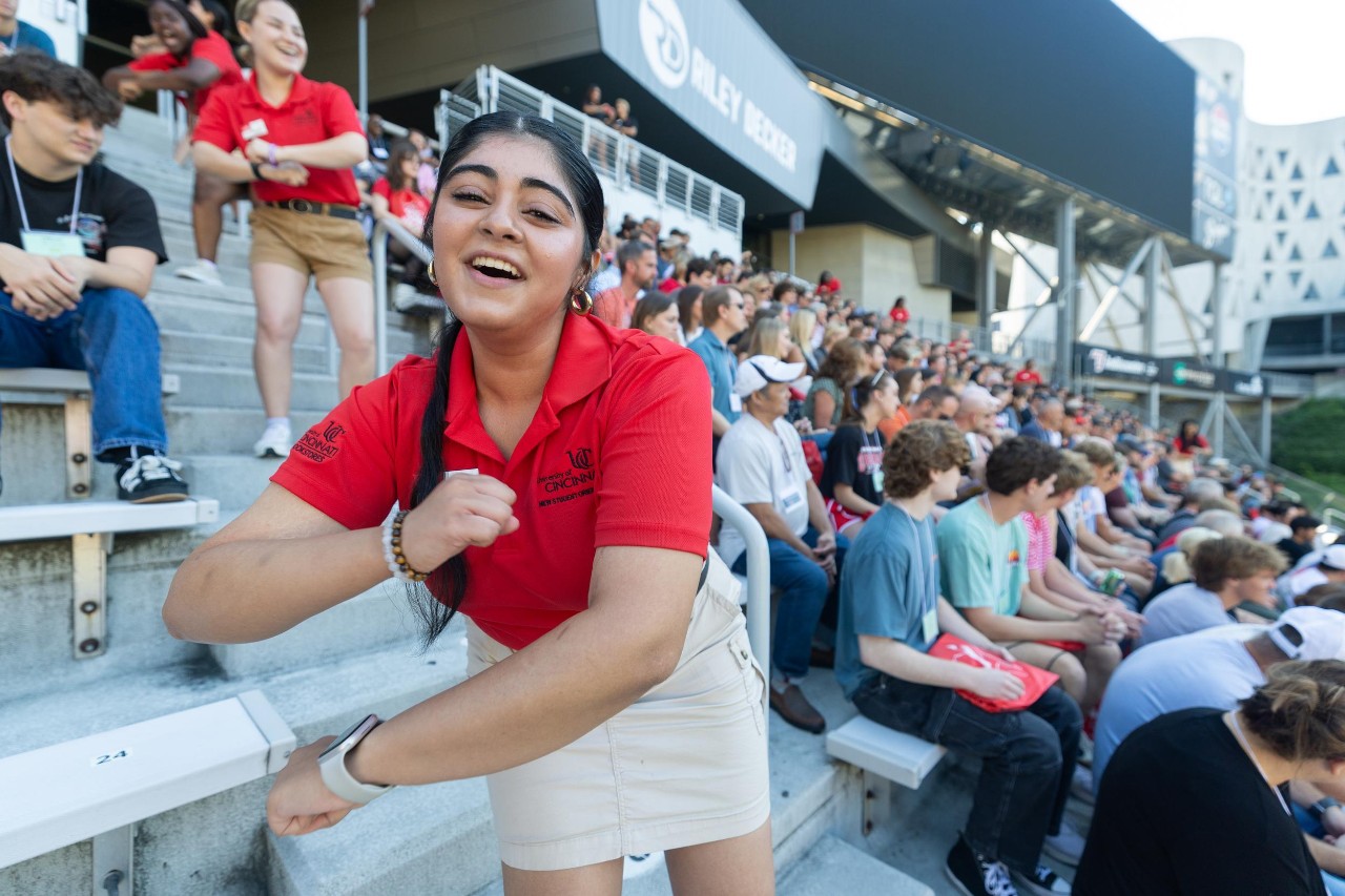 Orientation session for incoming first-year students.