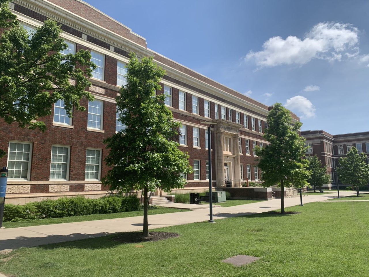 Exterior of Old Chem.