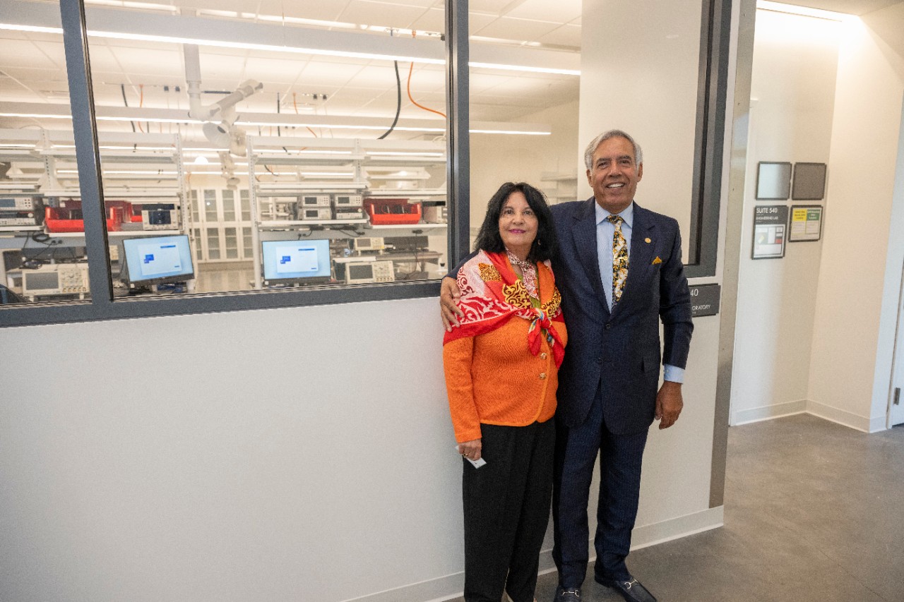 Mohammad H. Qayoumi and Najia Karim