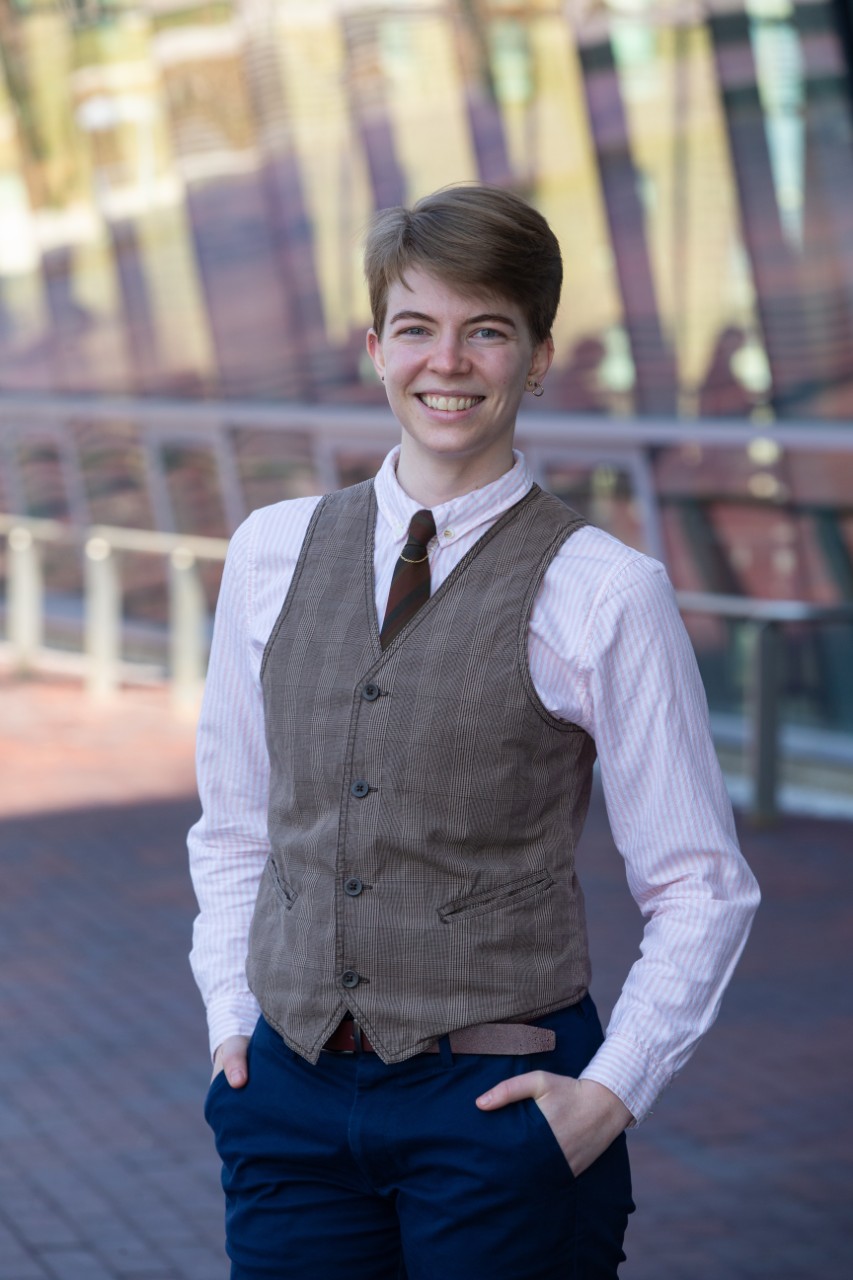 College of Medicine students Malia Schram, Connie Chen, Emery Lu, and Al Lutwak.