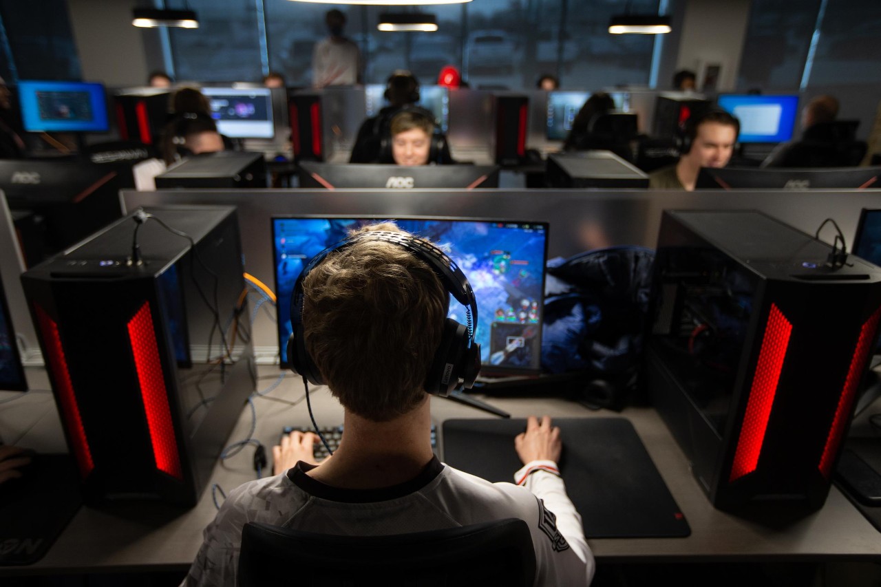 The new E-Sports Innovation Lab at the 1819 iHub.