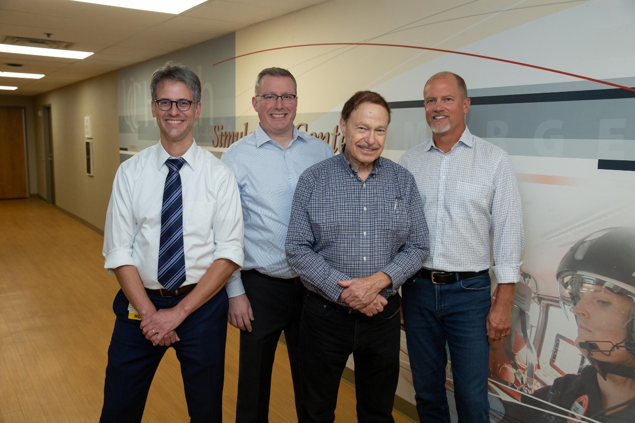 Spiritus is a Venture Lab startup founded by three UC professors. They've created a volume, rate and pressure display for self-inflating breathing bags. The breathing bags are used by paramedics and doctors in emergency situations to help a person breathe. Justin Benoit, associate professor, Department of Emergency Medicine;
Jason McMullan, associate professor of clinical emergency medicine;
Ephraim Gutmark, distinguished professor of aerospace engineering;
Paul Bruggeman, entrepreneur in residence